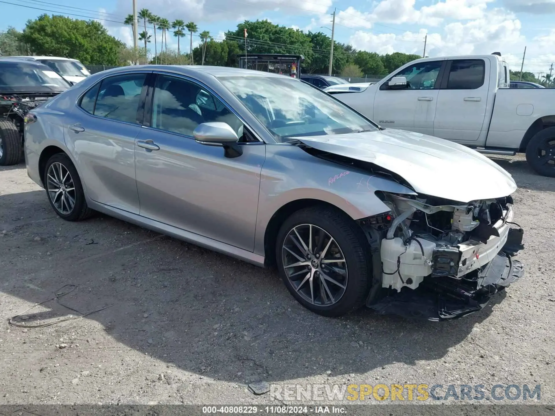 1 Photograph of a damaged car 4T1F11AK4PU084576 TOYOTA CAMRY 2023