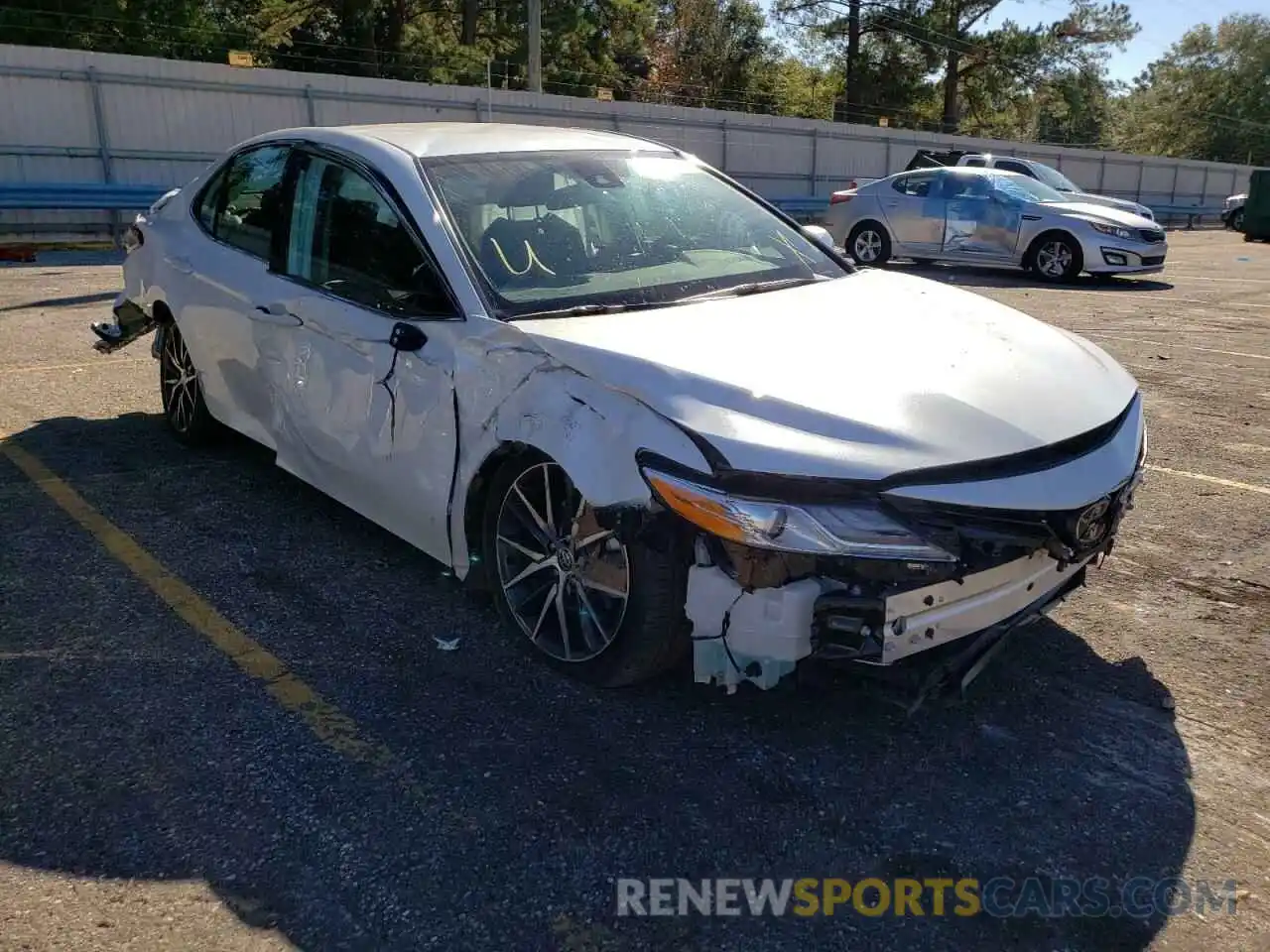 1 Photograph of a damaged car 4T1F11AK7PU088704 TOYOTA CAMRY 2023