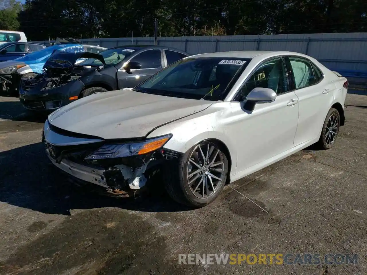 2 Photograph of a damaged car 4T1F11AK7PU088704 TOYOTA CAMRY 2023