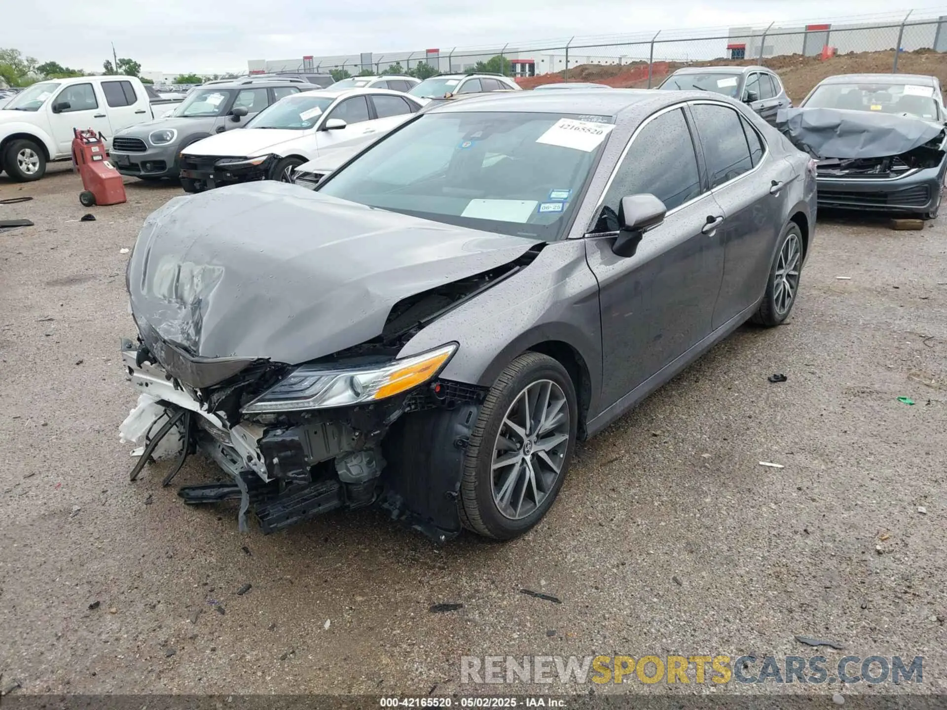 2 Photograph of a damaged car 4T1F11AK7PU827697 TOYOTA CAMRY 2023
