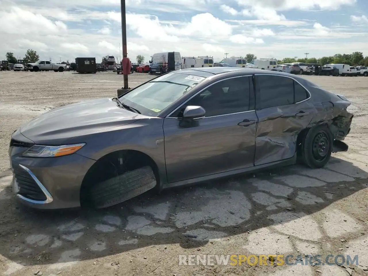 1 Photograph of a damaged car 4T1F11AK9PU161149 TOYOTA CAMRY 2023