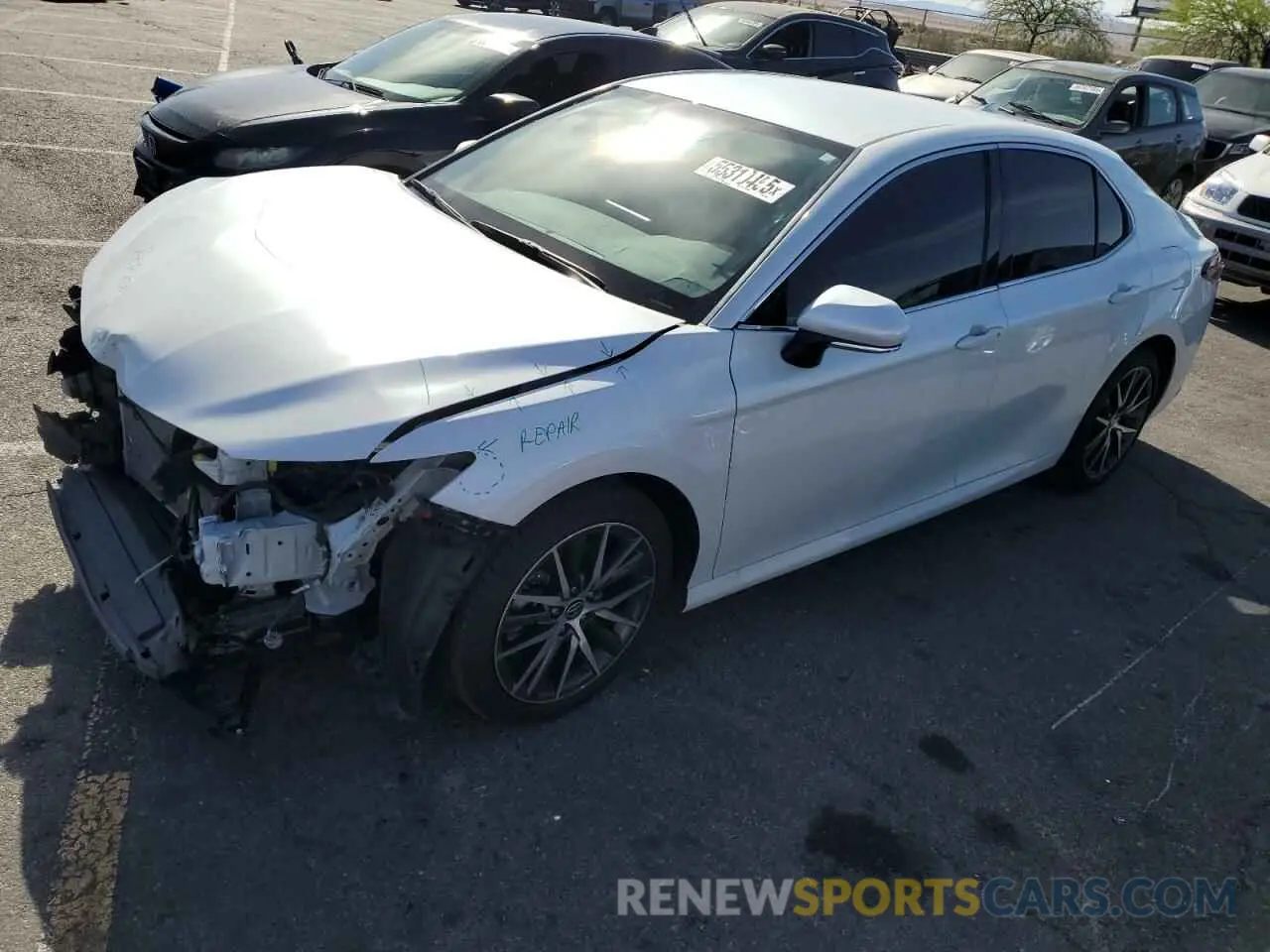 1 Photograph of a damaged car 4T1F11AKXPU184861 TOYOTA CAMRY 2023
