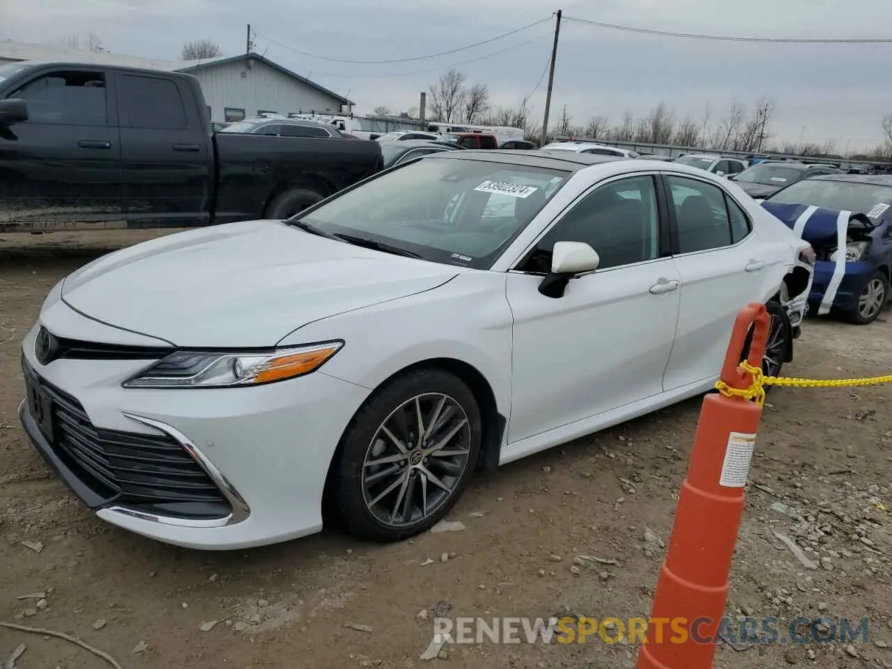 1 Photograph of a damaged car 4T1F11AKXPU743843 TOYOTA CAMRY 2023