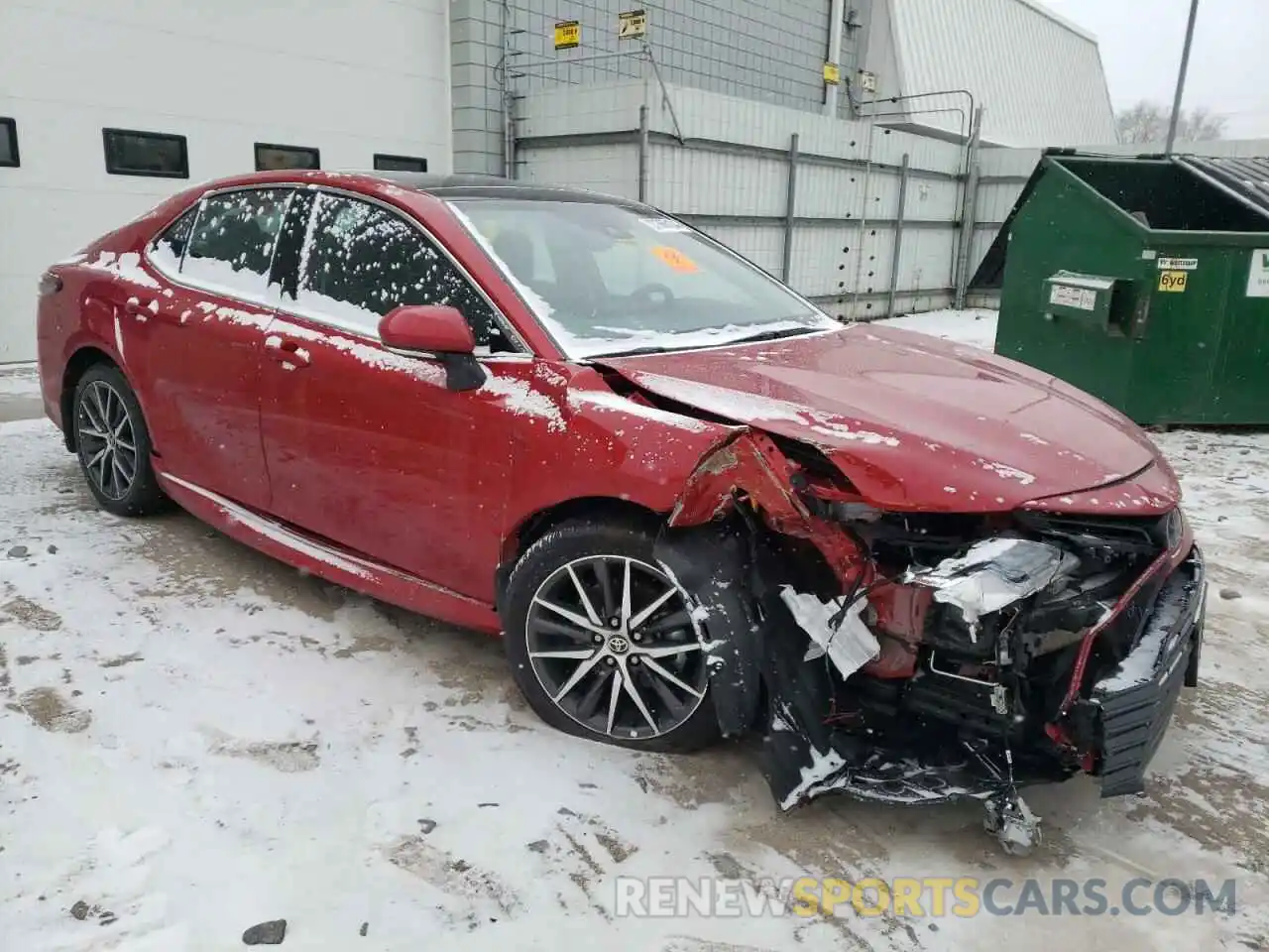 4 Photograph of a damaged car 4T1F11BK1PU097381 TOYOTA CAMRY 2023