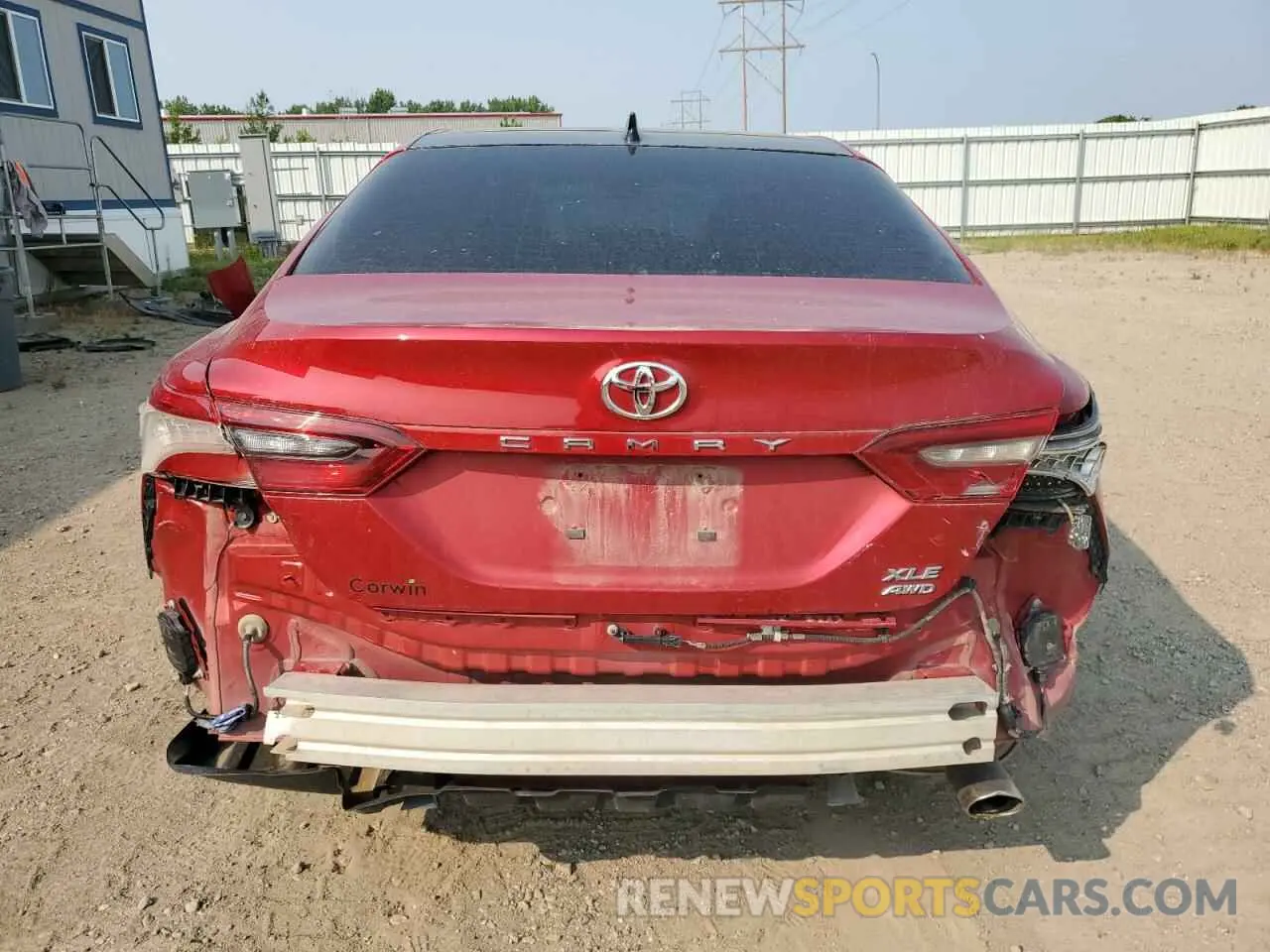 6 Photograph of a damaged car 4T1F11BK4PU100189 TOYOTA CAMRY 2023