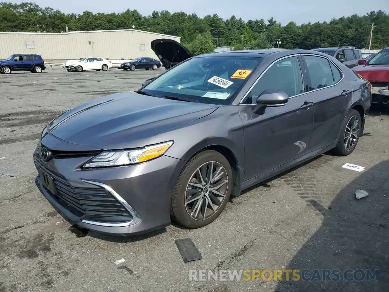 1 Photograph of a damaged car 4T1F11BK5PU077554 TOYOTA CAMRY 2023