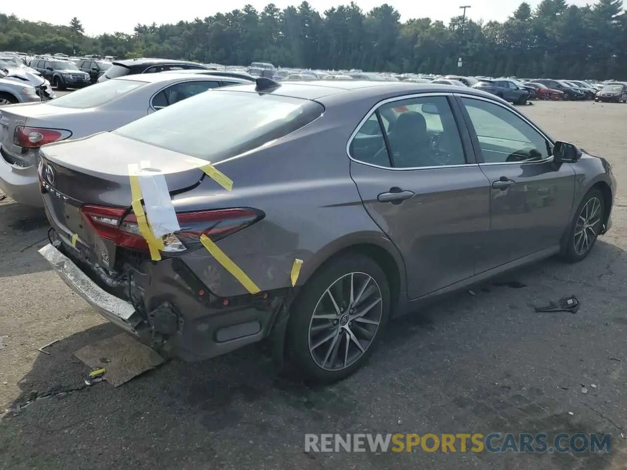 3 Photograph of a damaged car 4T1F11BK5PU077554 TOYOTA CAMRY 2023