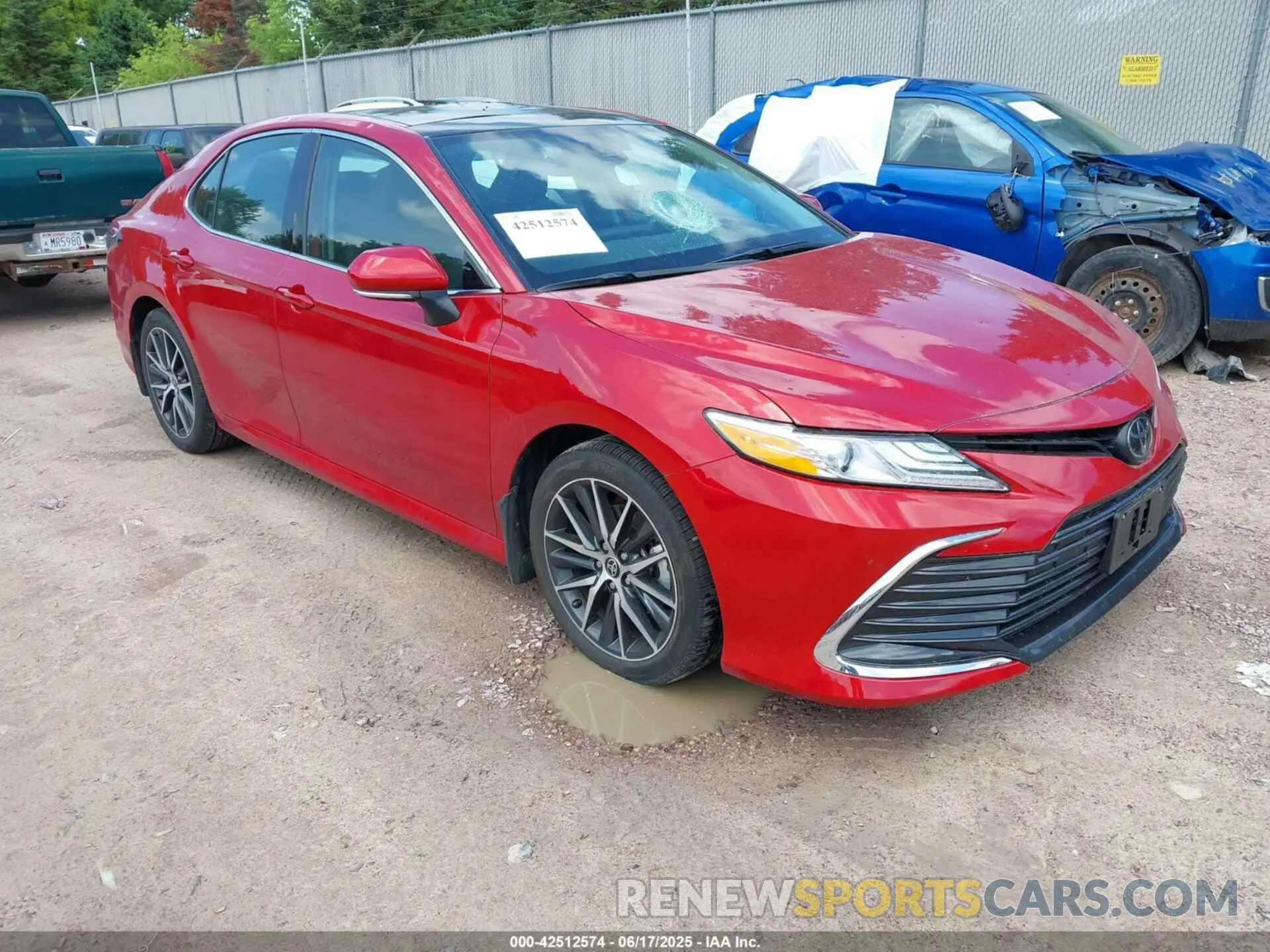 1 Photograph of a damaged car 4T1F11BK7PU078642 TOYOTA CAMRY 2023