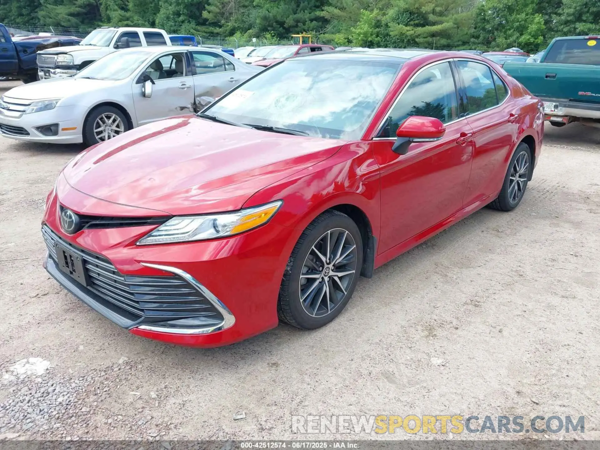2 Photograph of a damaged car 4T1F11BK7PU078642 TOYOTA CAMRY 2023
