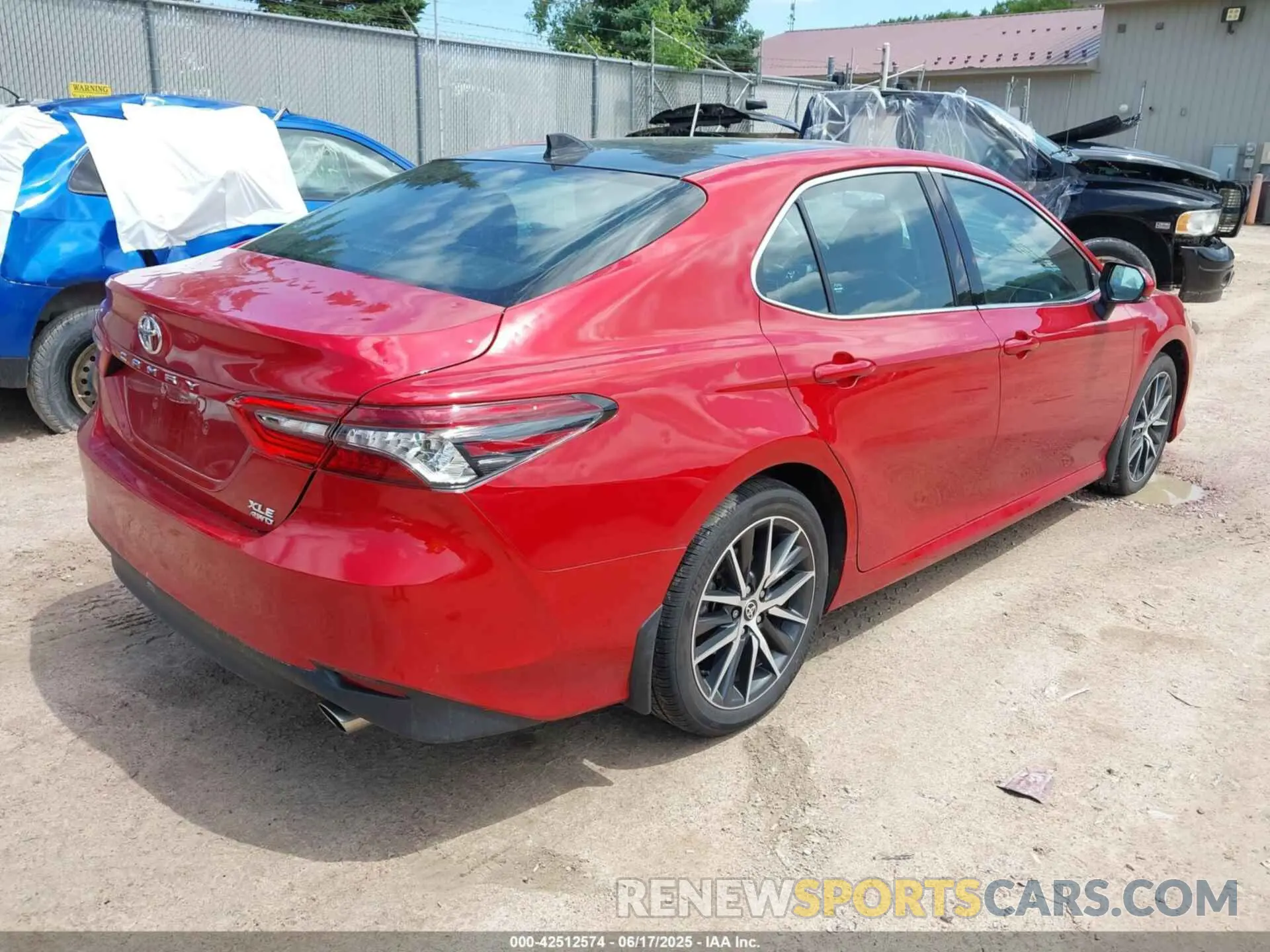 4 Photograph of a damaged car 4T1F11BK7PU078642 TOYOTA CAMRY 2023