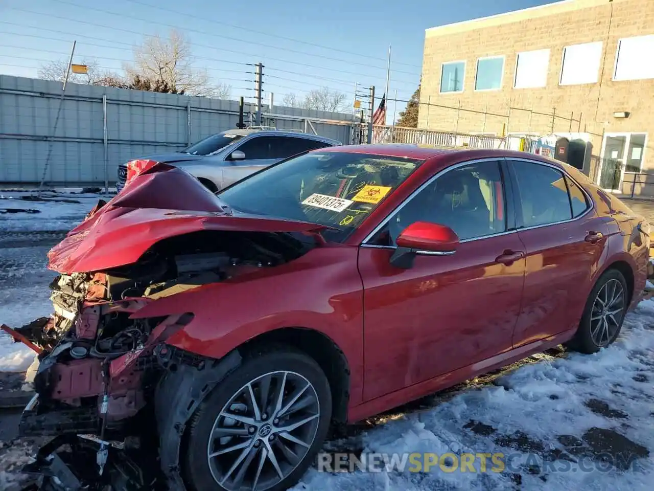 1 Photograph of a damaged car 4T1F11BK8PU079749 TOYOTA CAMRY 2023