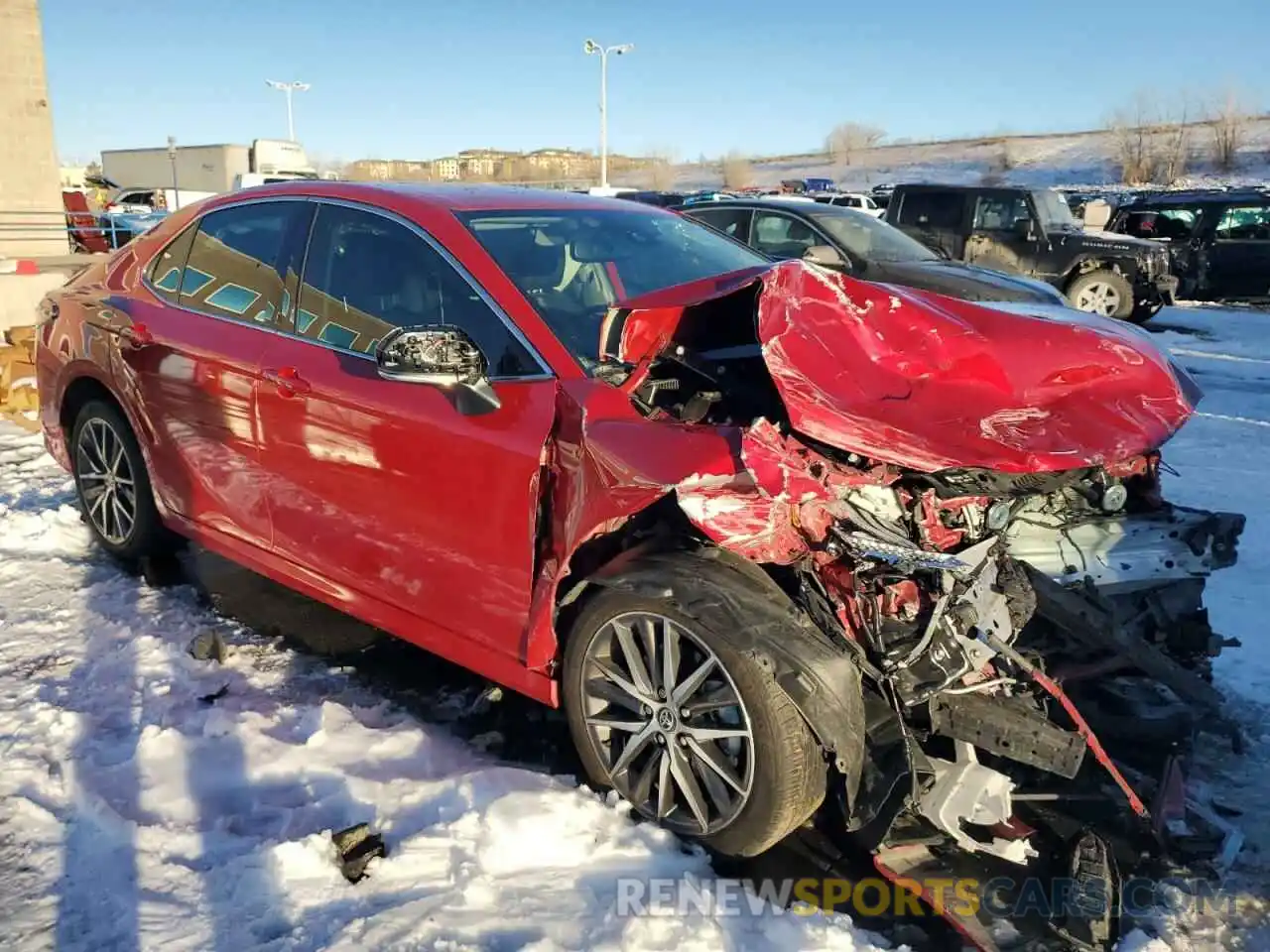 4 Photograph of a damaged car 4T1F11BK8PU079749 TOYOTA CAMRY 2023