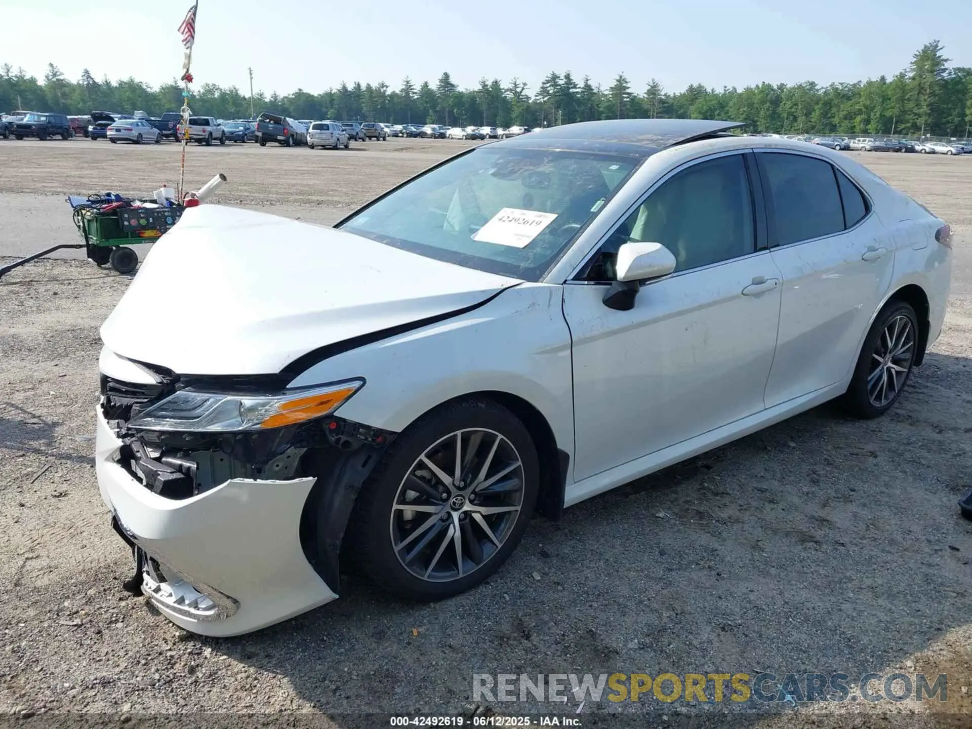 2 Photograph of a damaged car 4T1F11BK9PU090906 TOYOTA CAMRY 2023