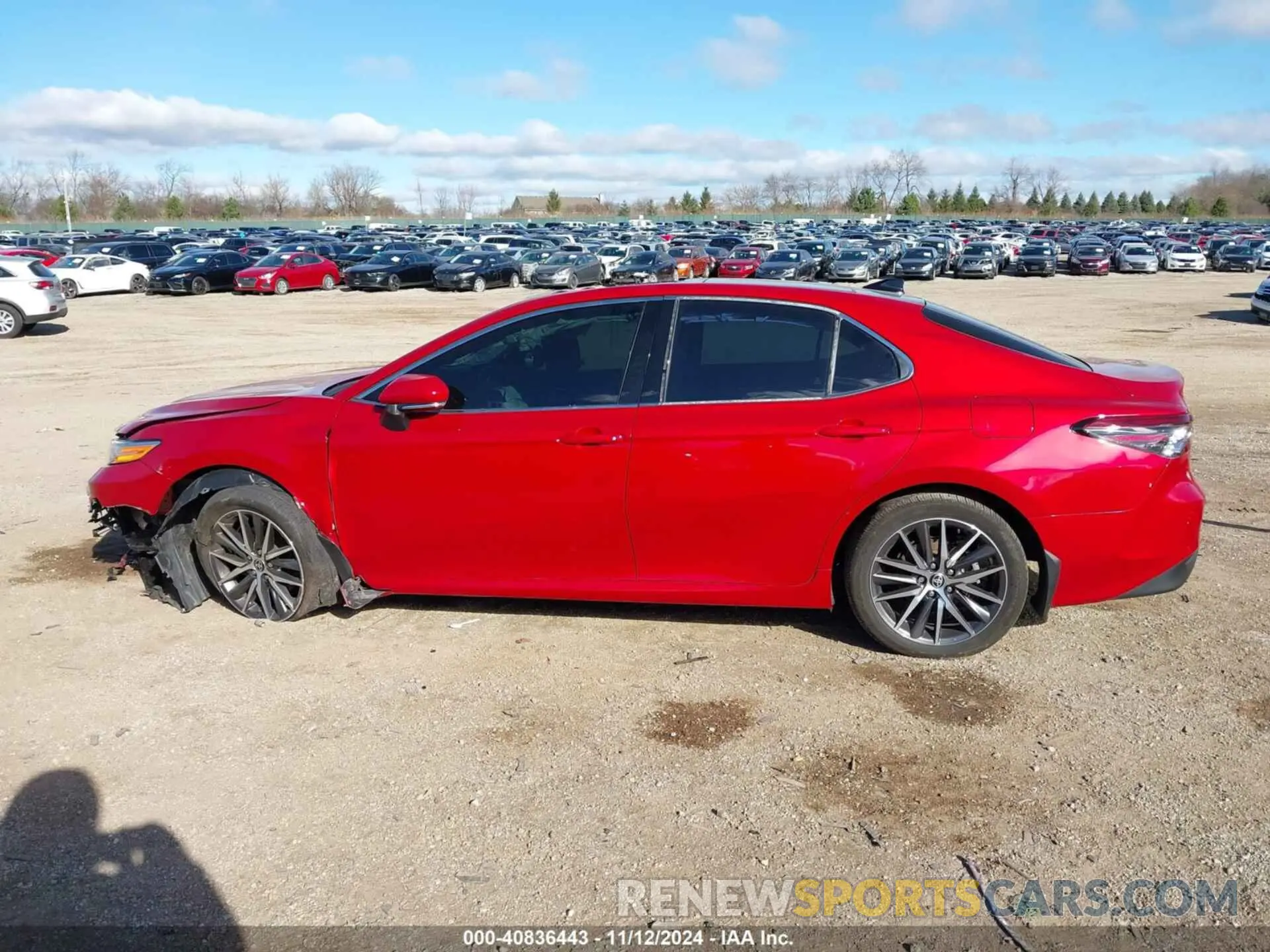14 Photograph of a damaged car 4T1F11BK9PU095622 TOYOTA CAMRY 2023