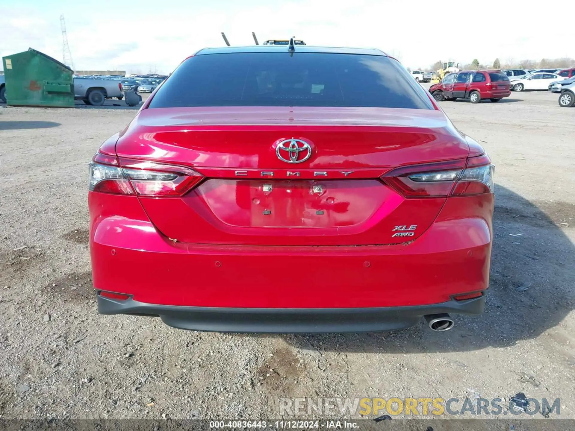 16 Photograph of a damaged car 4T1F11BK9PU095622 TOYOTA CAMRY 2023