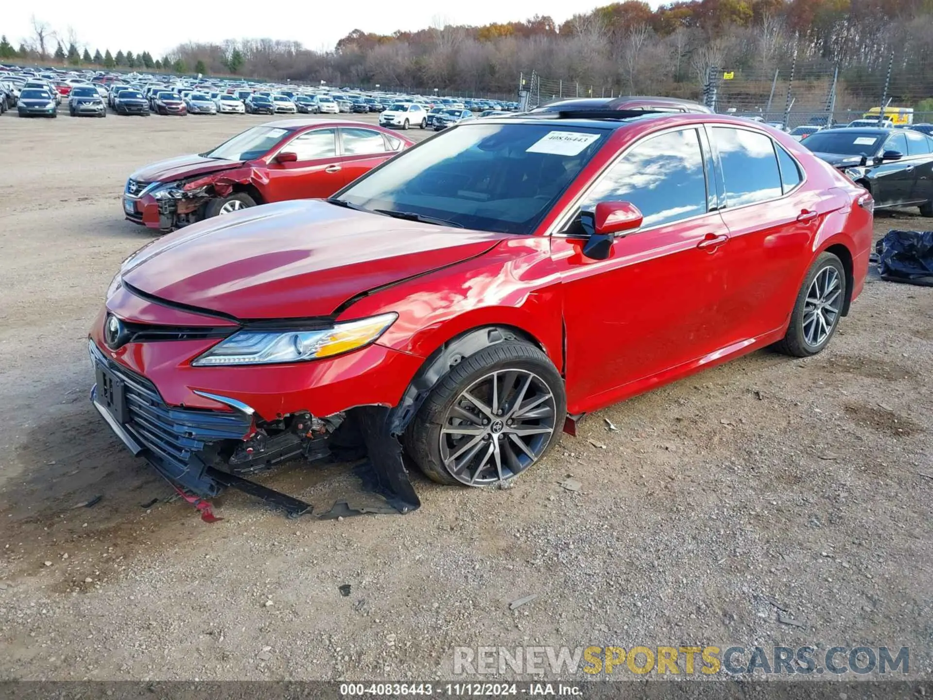 2 Photograph of a damaged car 4T1F11BK9PU095622 TOYOTA CAMRY 2023