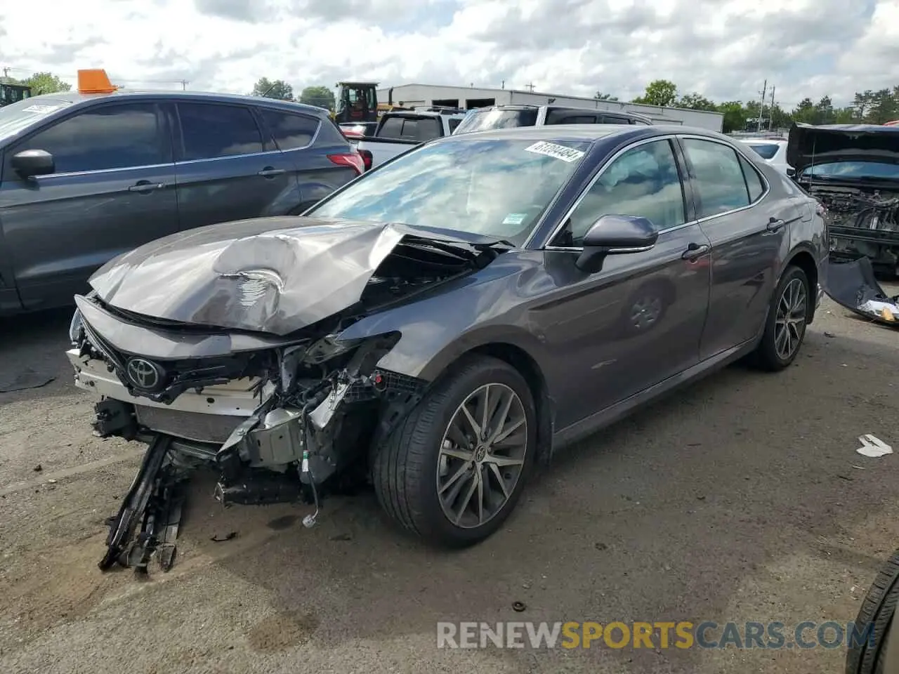 1 Photograph of a damaged car 4T1F11BK9PU097936 TOYOTA CAMRY 2023