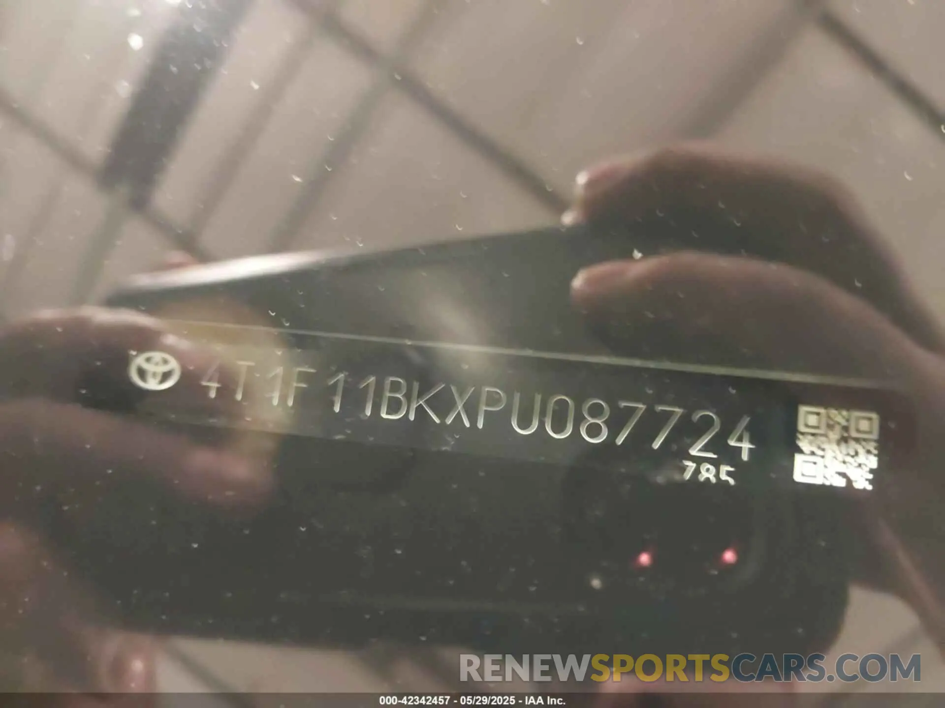 9 Photograph of a damaged car 4T1F11BKXPU087724 TOYOTA CAMRY 2023