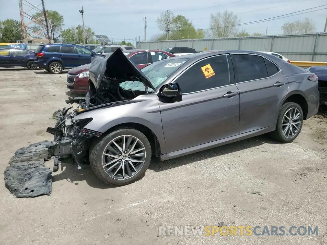 1 Photograph of a damaged car 4T1F31AK6PU608143 TOYOTA CAMRY 2023