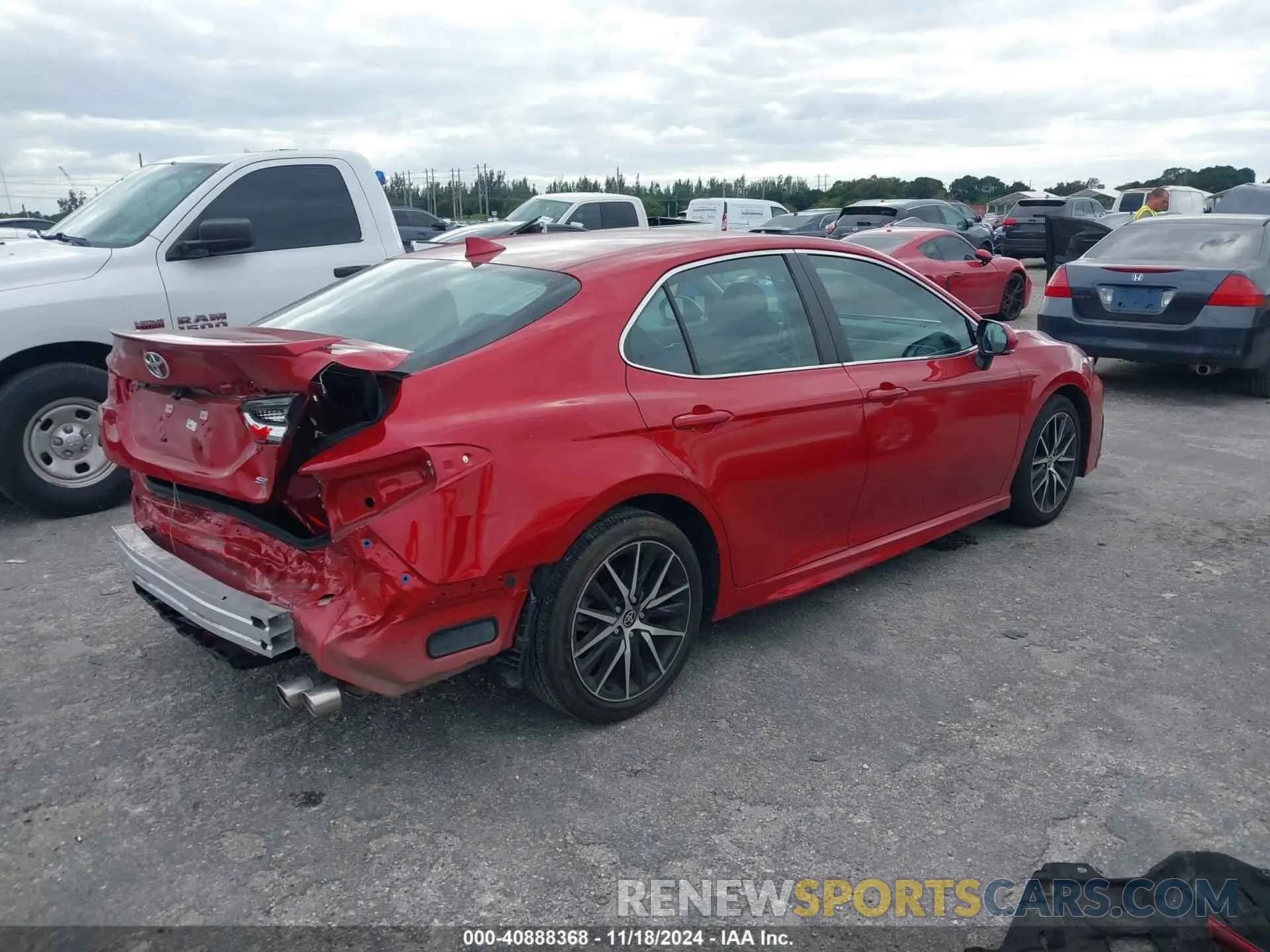 4 Photograph of a damaged car 4T1G11AK0PU100700 TOYOTA CAMRY 2023