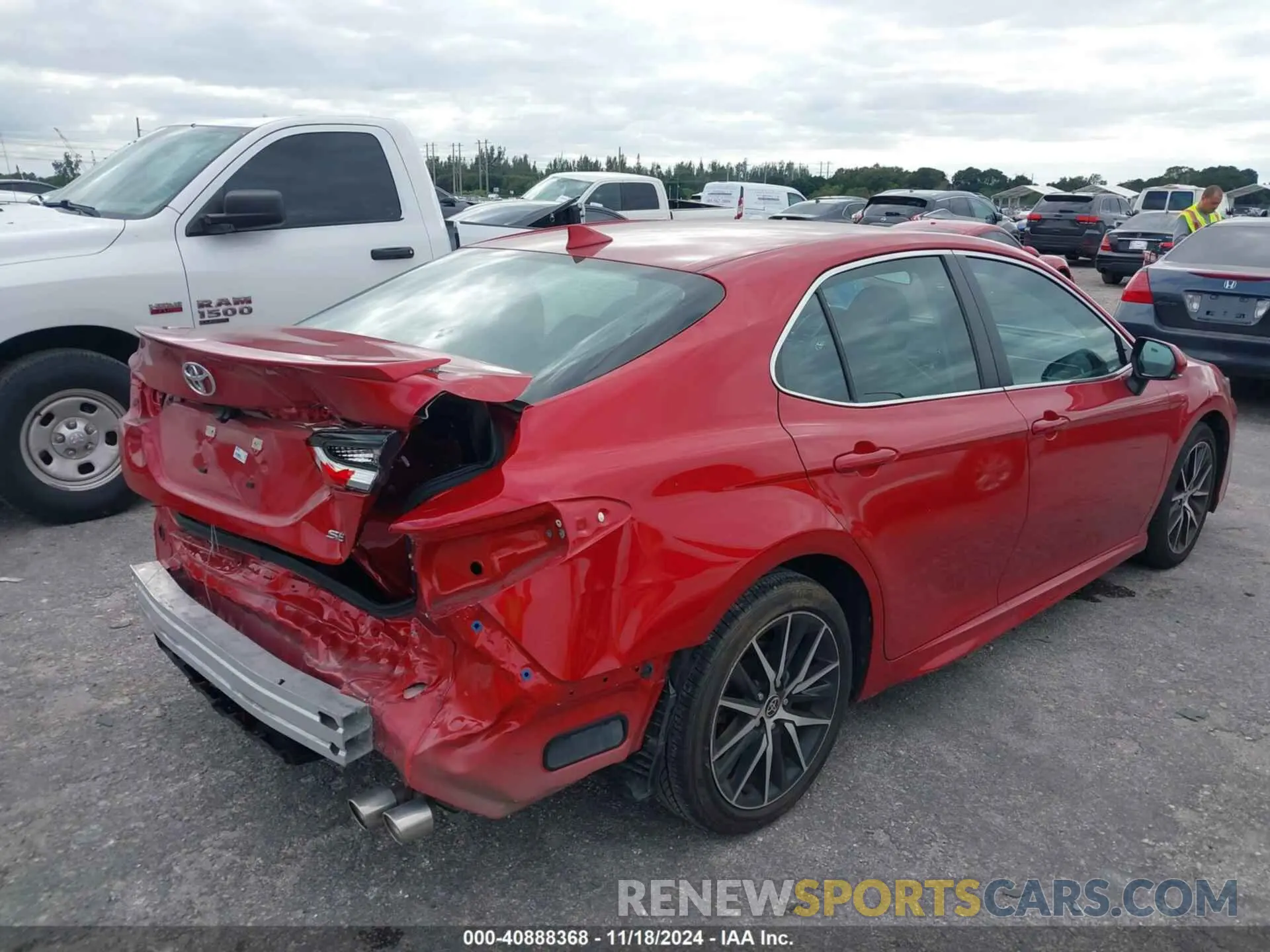 6 Photograph of a damaged car 4T1G11AK0PU100700 TOYOTA CAMRY 2023