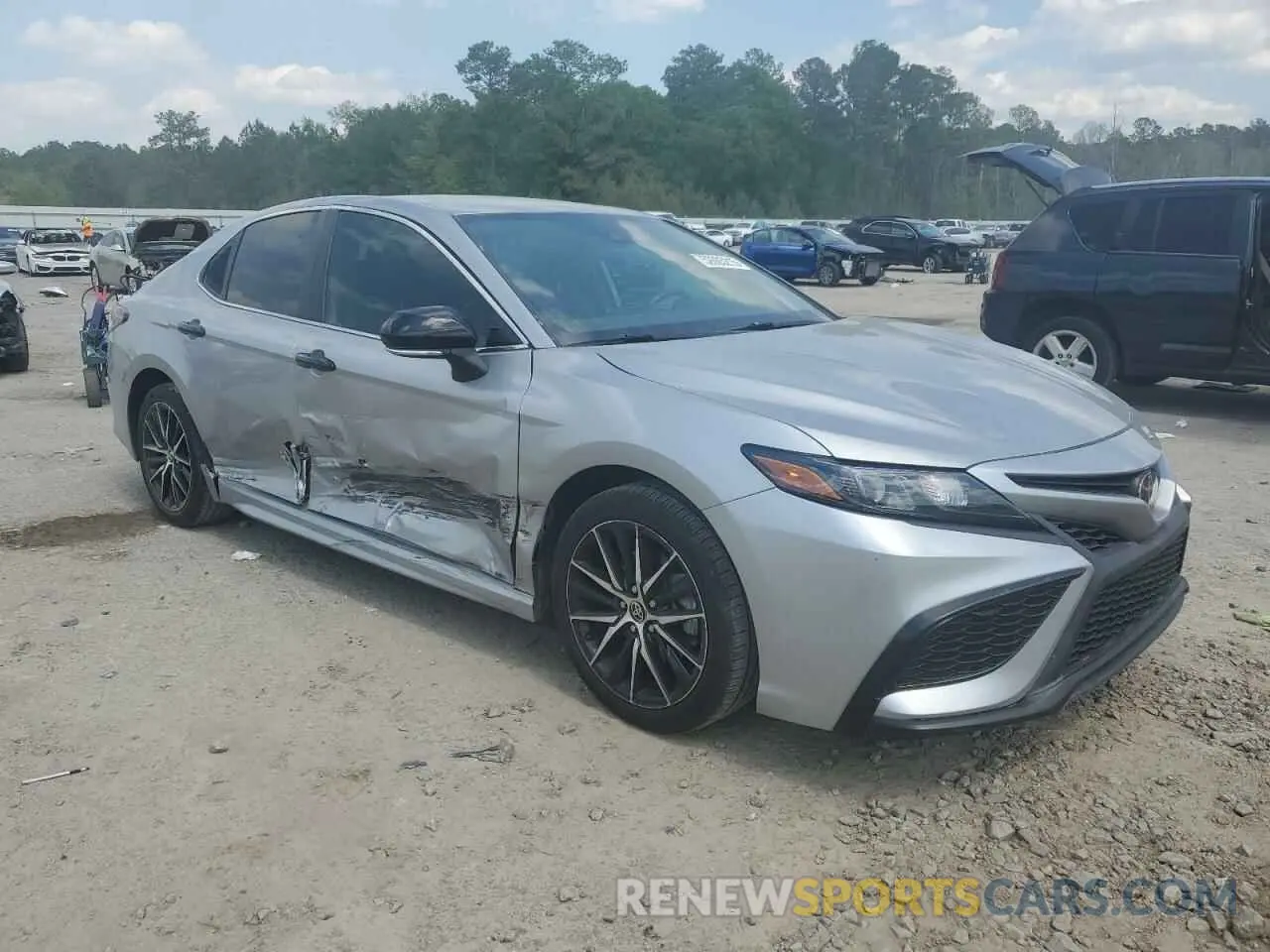 4 Photograph of a damaged car 4T1G11AK0PU719684 TOYOTA CAMRY 2023