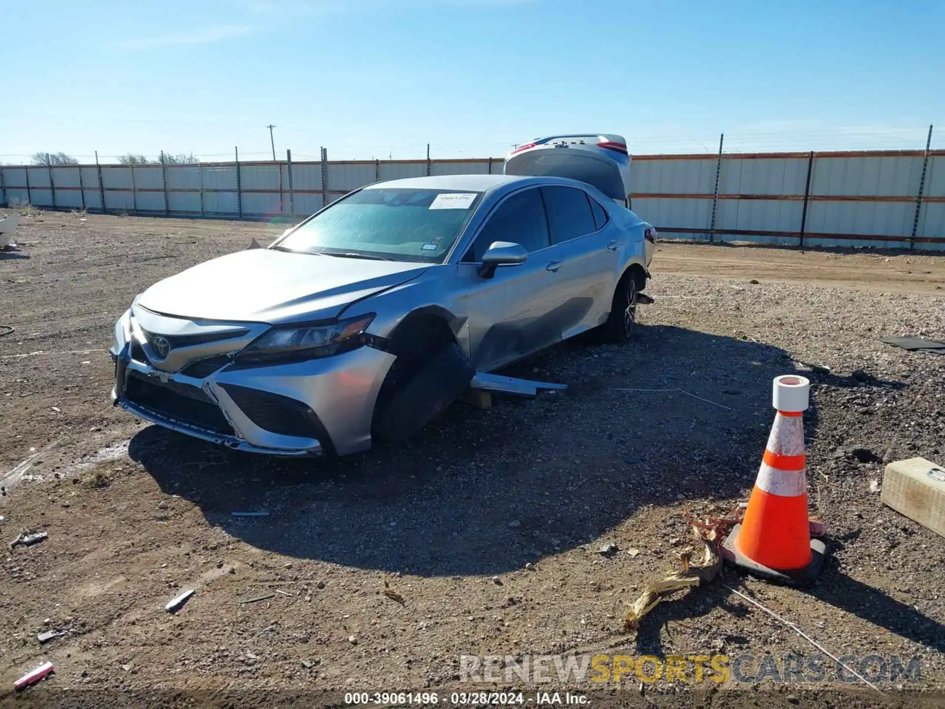 2 Photograph of a damaged car 4T1G11AK0PU743855 TOYOTA CAMRY 2023