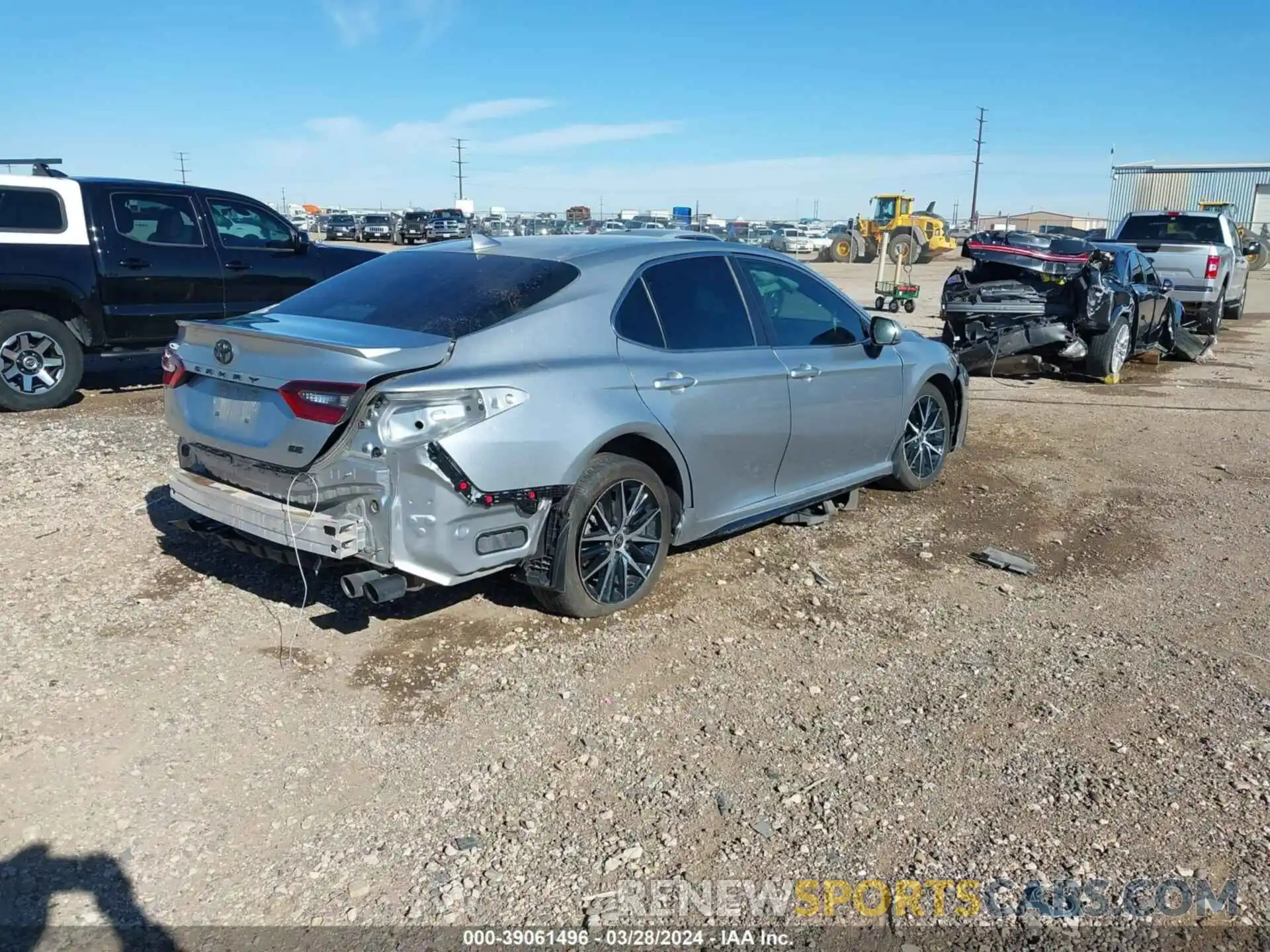 4 Photograph of a damaged car 4T1G11AK0PU743855 TOYOTA CAMRY 2023