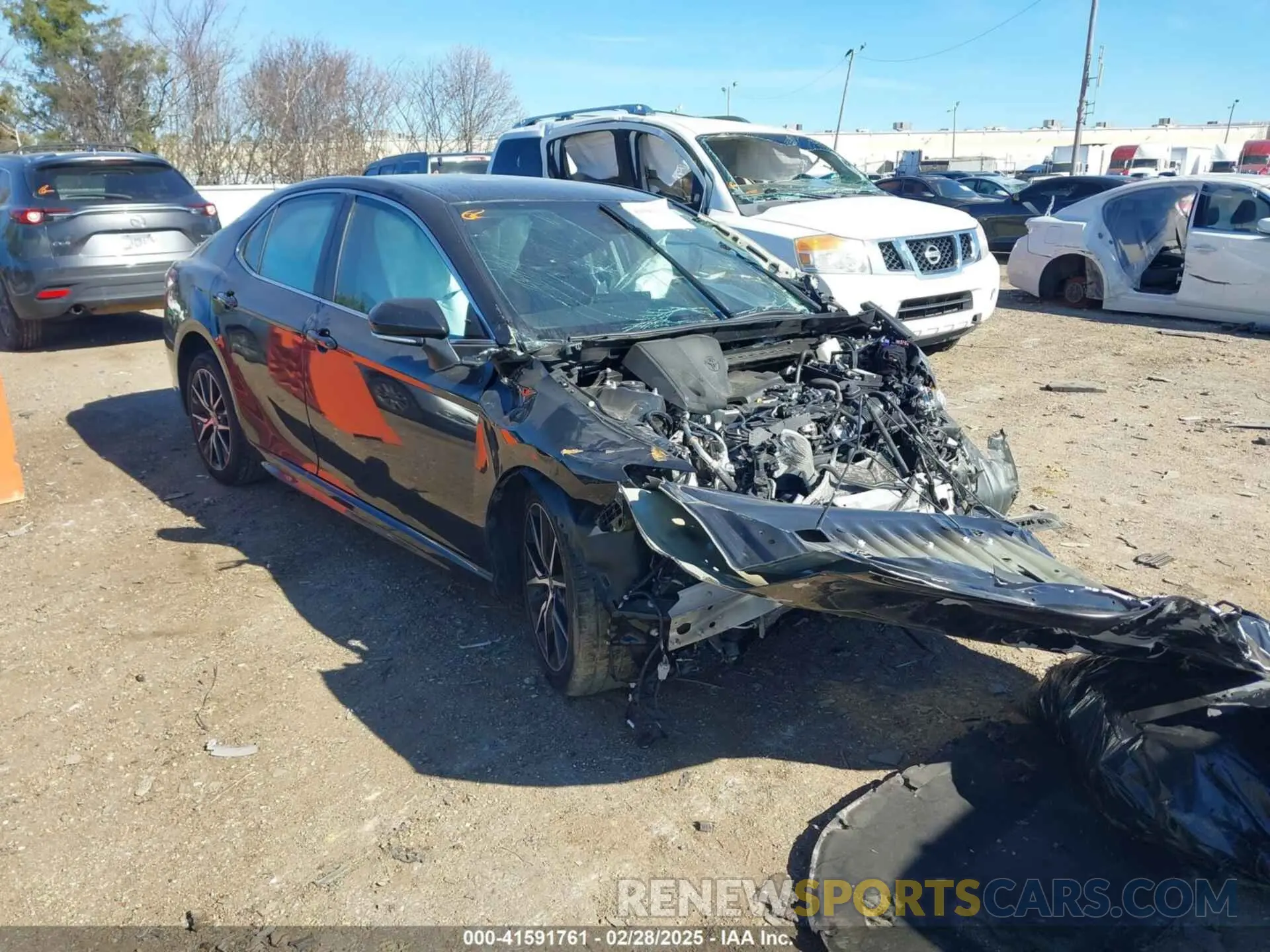 1 Photograph of a damaged car 4T1G11AK0PU747923 TOYOTA CAMRY 2023