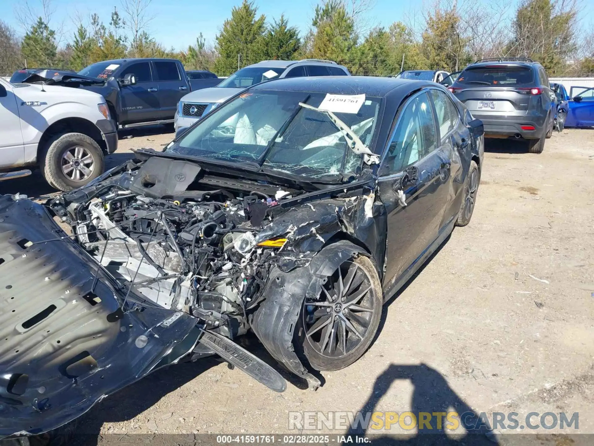 2 Photograph of a damaged car 4T1G11AK0PU747923 TOYOTA CAMRY 2023