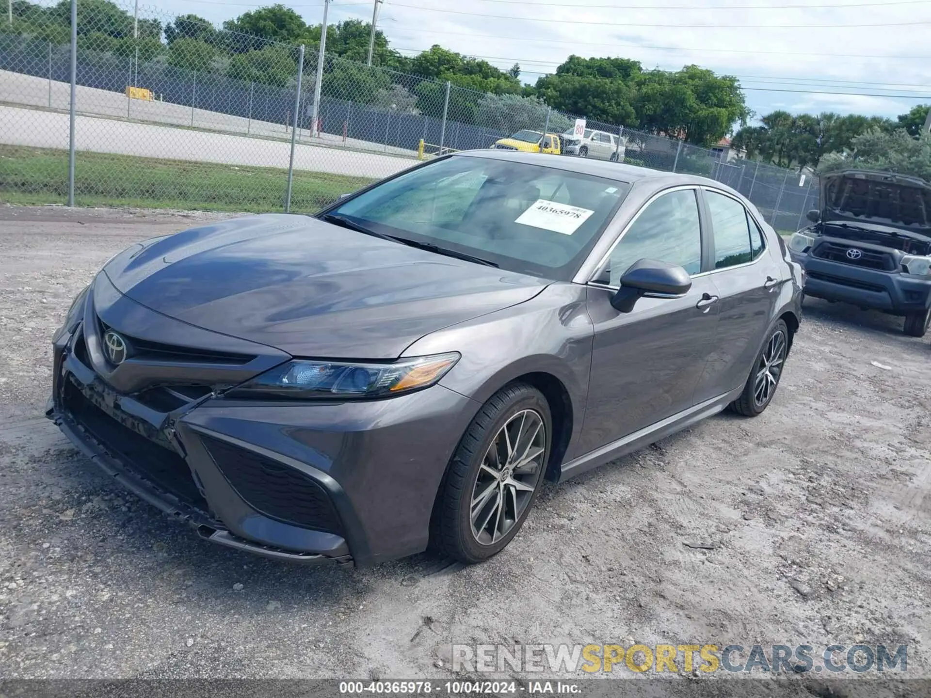 2 Photograph of a damaged car 4T1G11AK0PU791663 TOYOTA CAMRY 2023