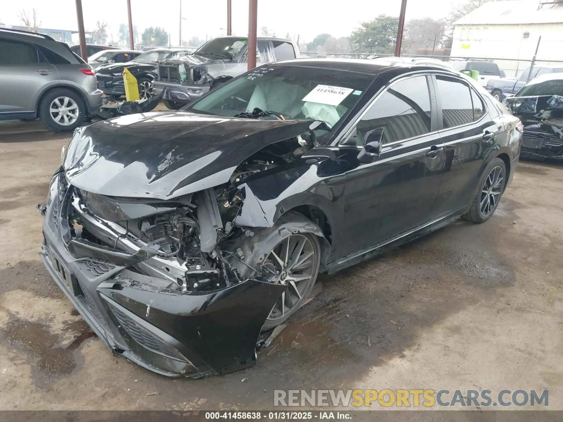 2 Photograph of a damaged car 4T1G11AK0PU797737 TOYOTA CAMRY 2023