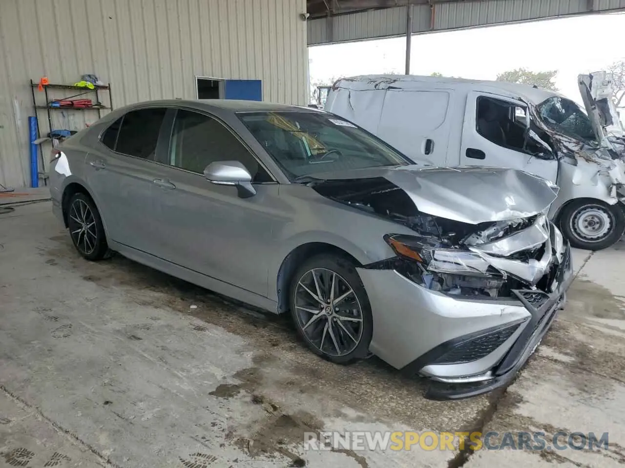 4 Photograph of a damaged car 4T1G11AK0PU801673 TOYOTA CAMRY 2023