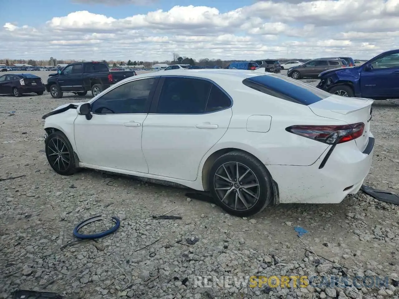 2 Photograph of a damaged car 4T1G11AK0PU805593 TOYOTA CAMRY 2023