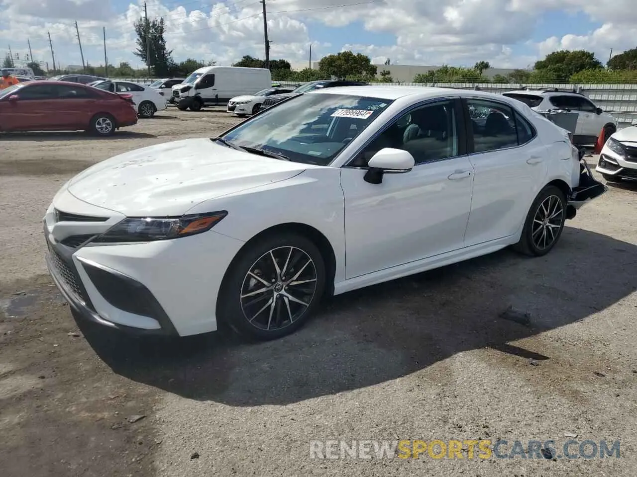1 Photograph of a damaged car 4T1G11AK0PU811765 TOYOTA CAMRY 2023