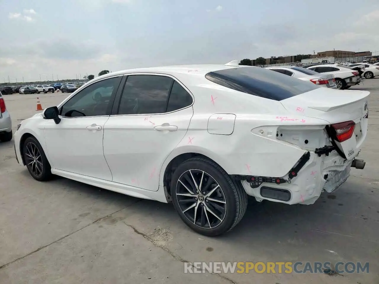 2 Photograph of a damaged car 4T1G11AK0PU818215 TOYOTA CAMRY 2023