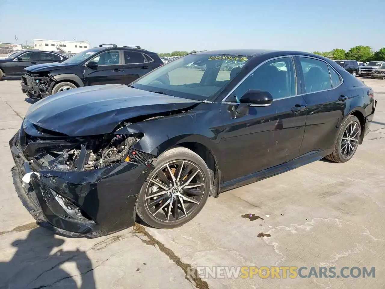 1 Photograph of a damaged car 4T1G11AK1PU100253 TOYOTA CAMRY 2023