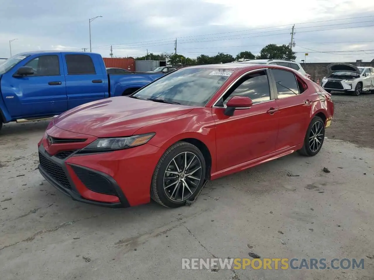 1 Photograph of a damaged car 4T1G11AK1PU131440 TOYOTA CAMRY 2023