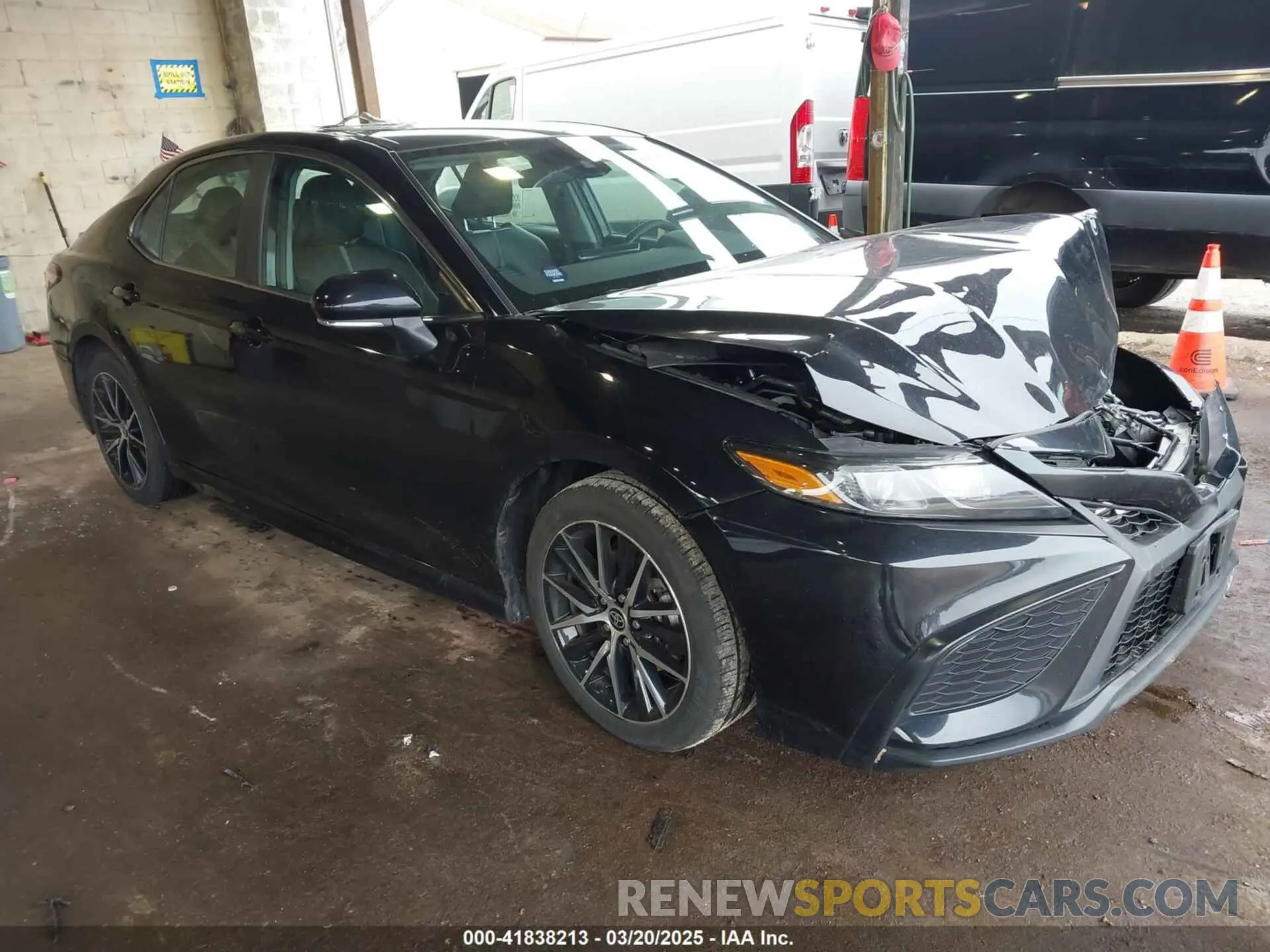 1 Photograph of a damaged car 4T1G11AK1PU147055 TOYOTA CAMRY 2023