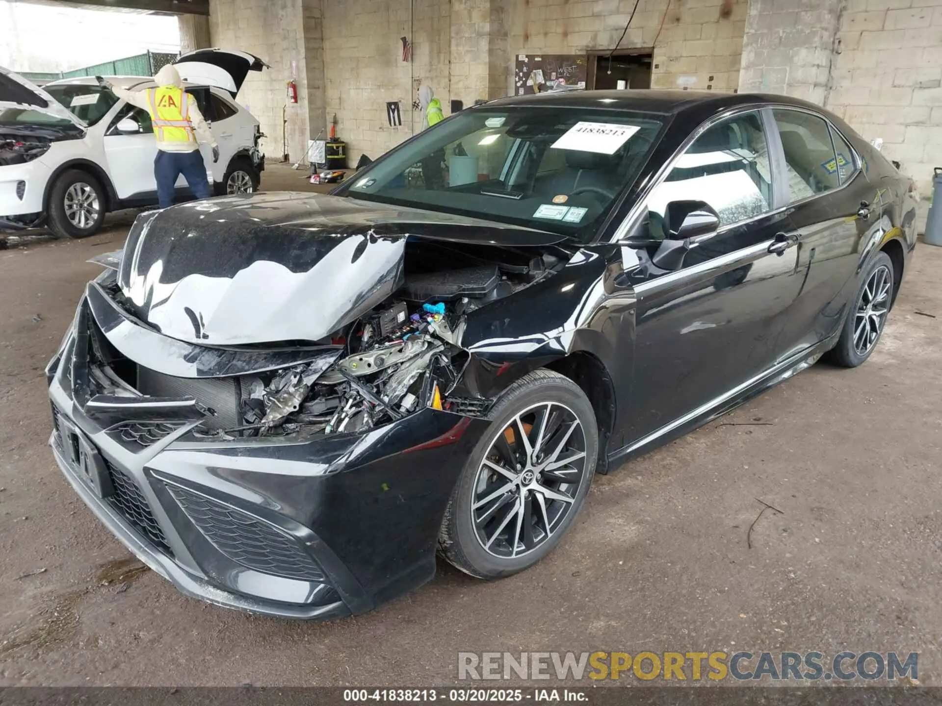 2 Photograph of a damaged car 4T1G11AK1PU147055 TOYOTA CAMRY 2023