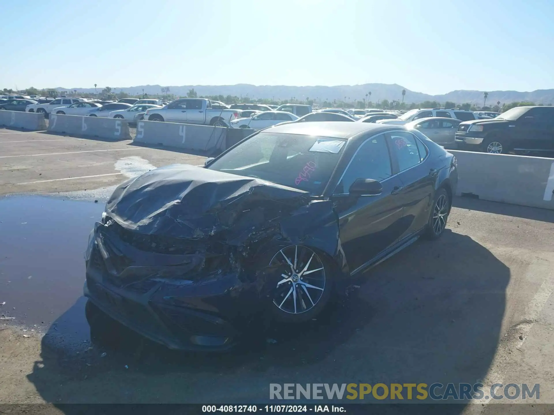 2 Photograph of a damaged car 4T1G11AK1PU181836 TOYOTA CAMRY 2023