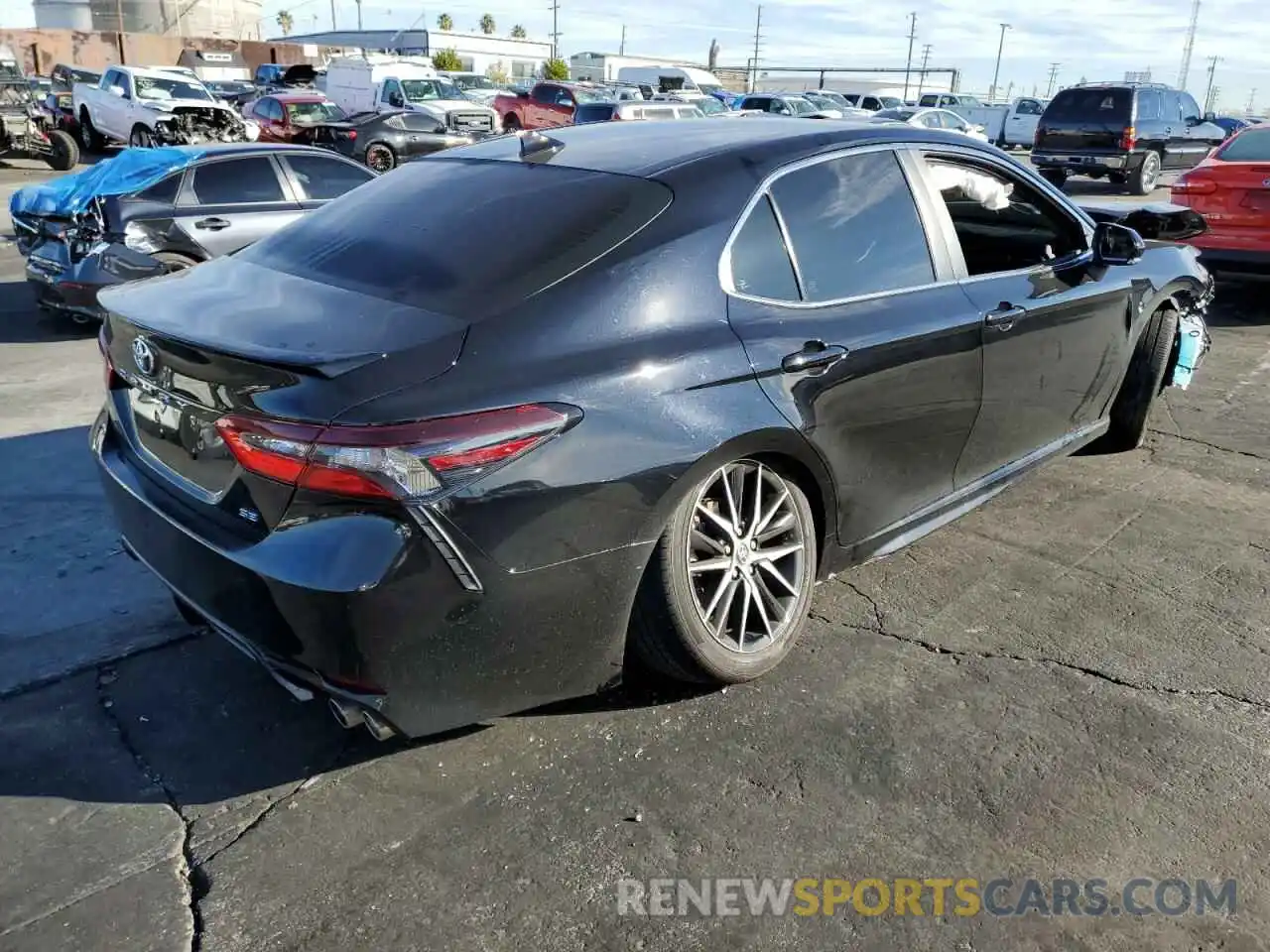 4 Photograph of a damaged car 4T1G11AK1PU719791 TOYOTA CAMRY 2023