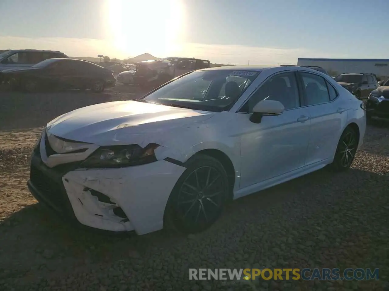 1 Photograph of a damaged car 4T1G11AK1PU739961 TOYOTA CAMRY 2023