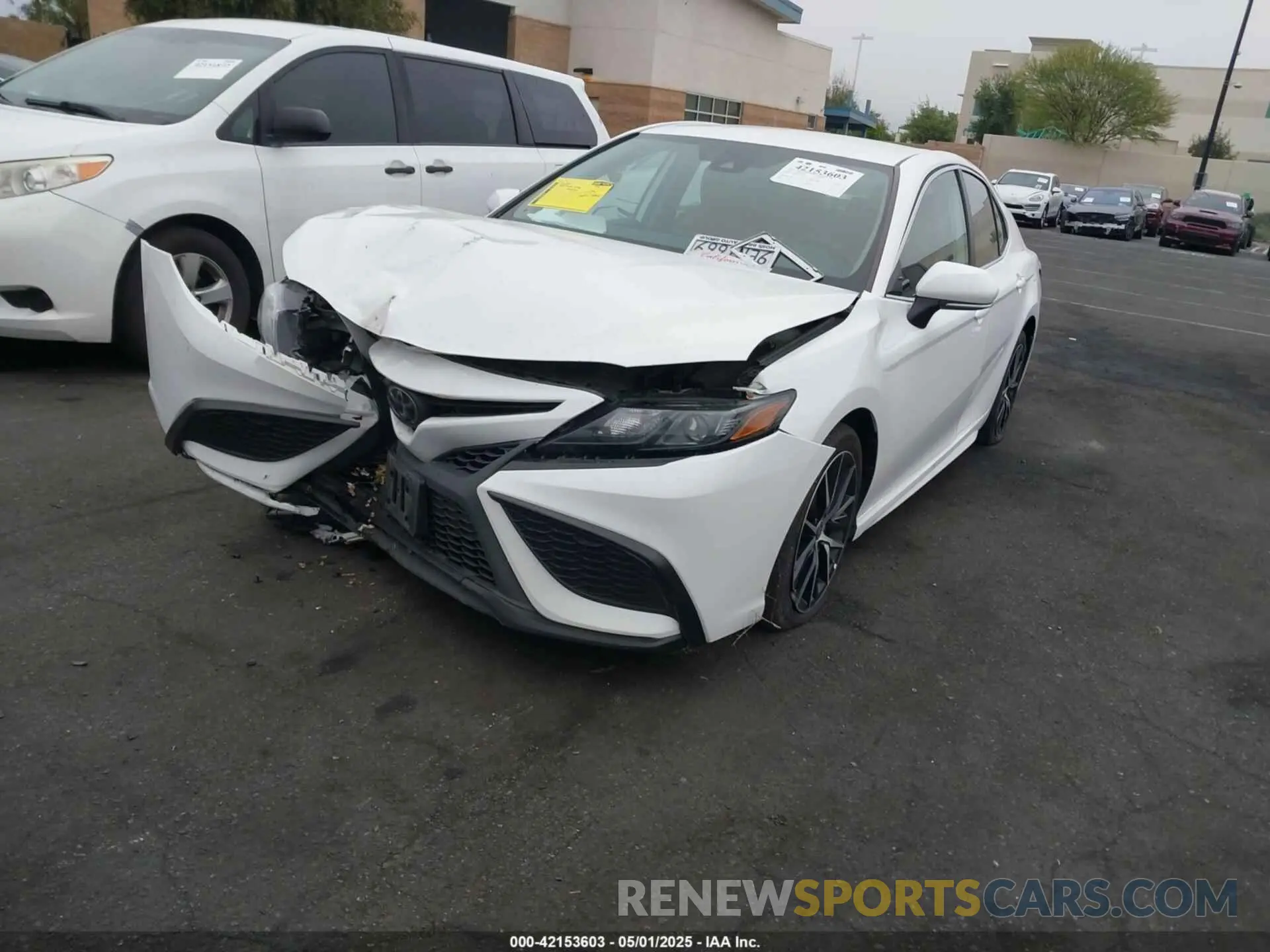 2 Photograph of a damaged car 4T1G11AK1PU774144 TOYOTA CAMRY 2023