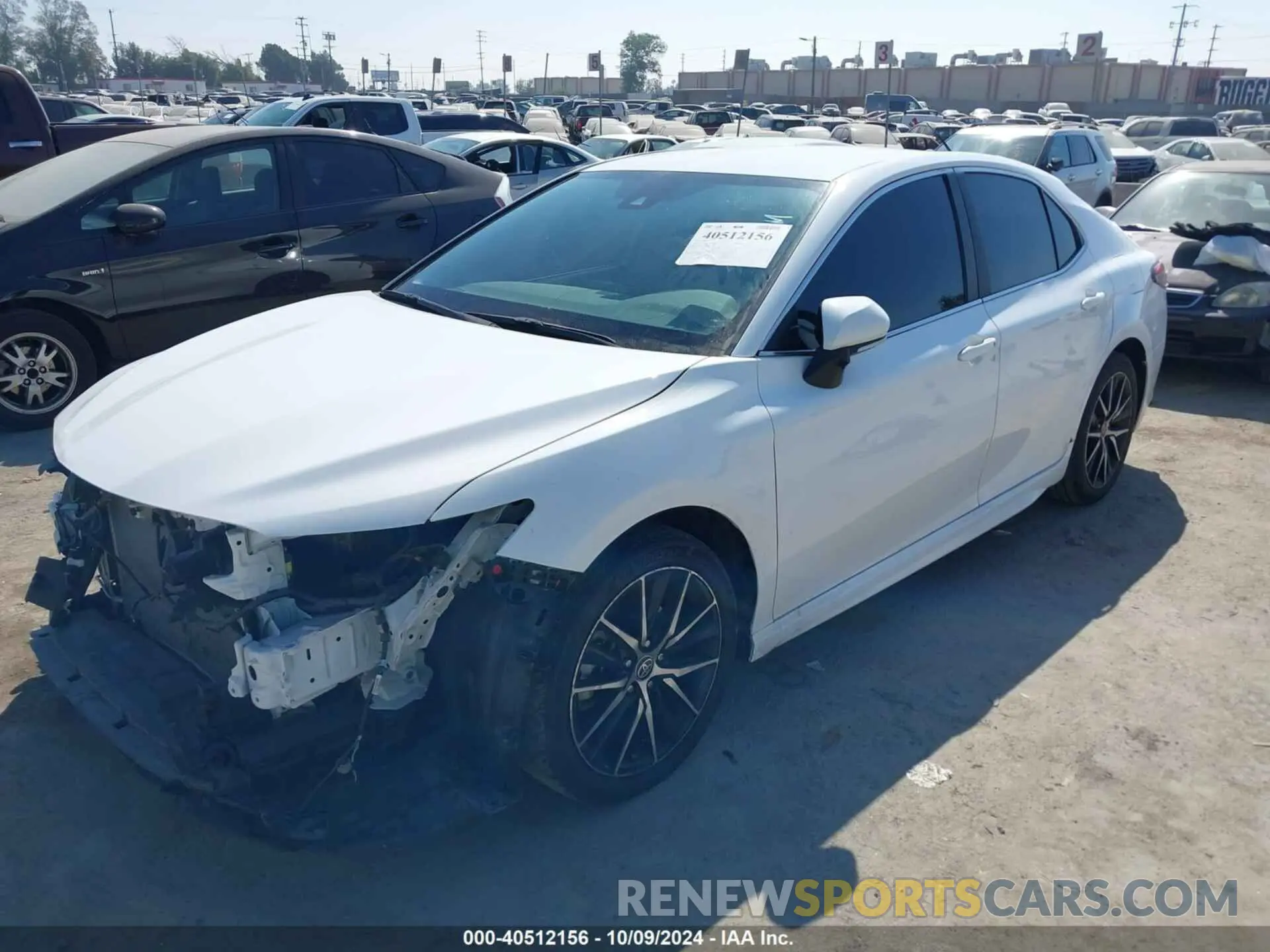 2 Photograph of a damaged car 4T1G11AK1PU799884 TOYOTA CAMRY 2023