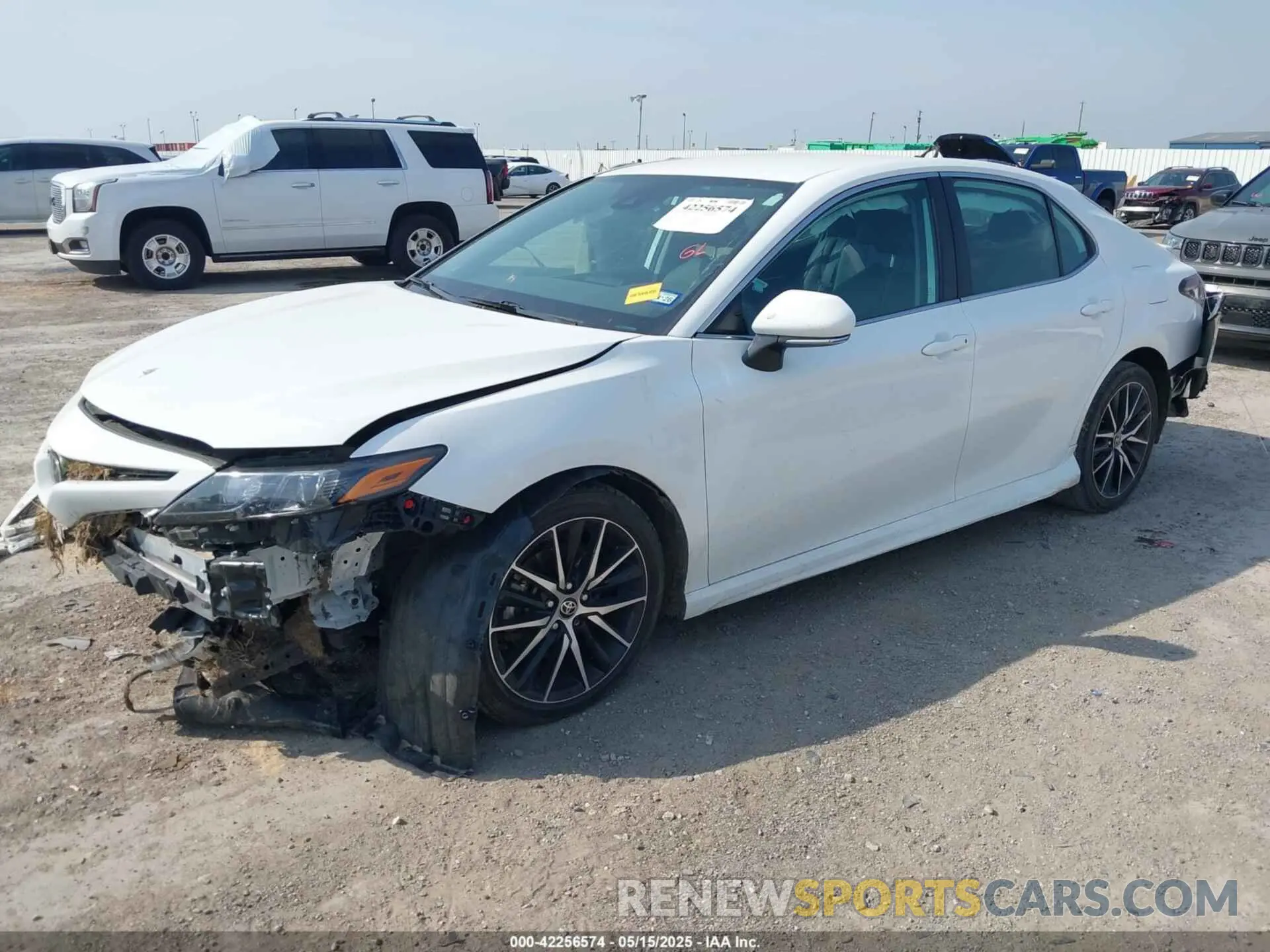 2 Photograph of a damaged car 4T1G11AK1PU814223 TOYOTA CAMRY 2023