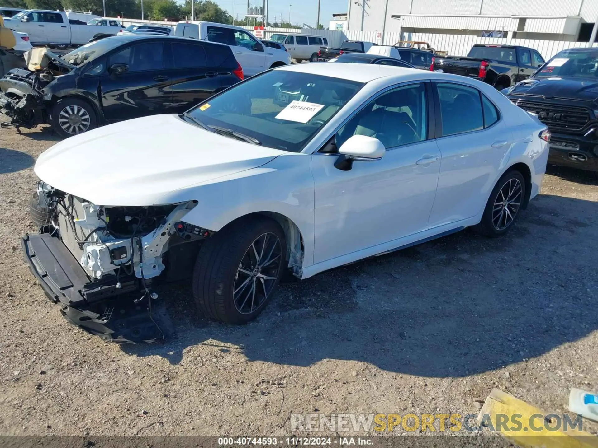 2 Photograph of a damaged car 4T1G11AK1PU821298 TOYOTA CAMRY 2023