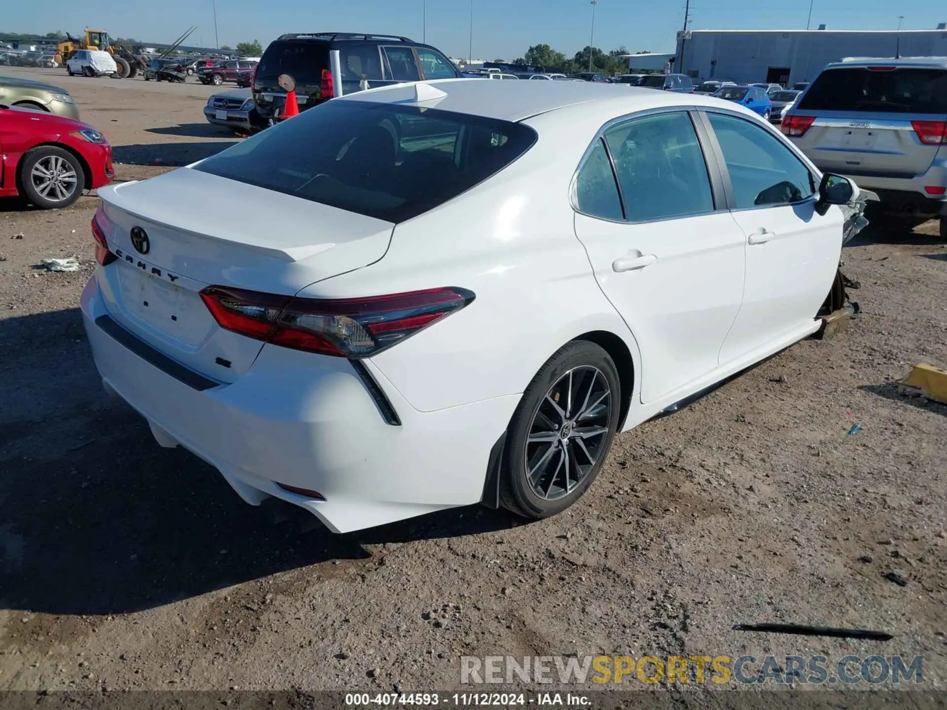4 Photograph of a damaged car 4T1G11AK1PU821298 TOYOTA CAMRY 2023
