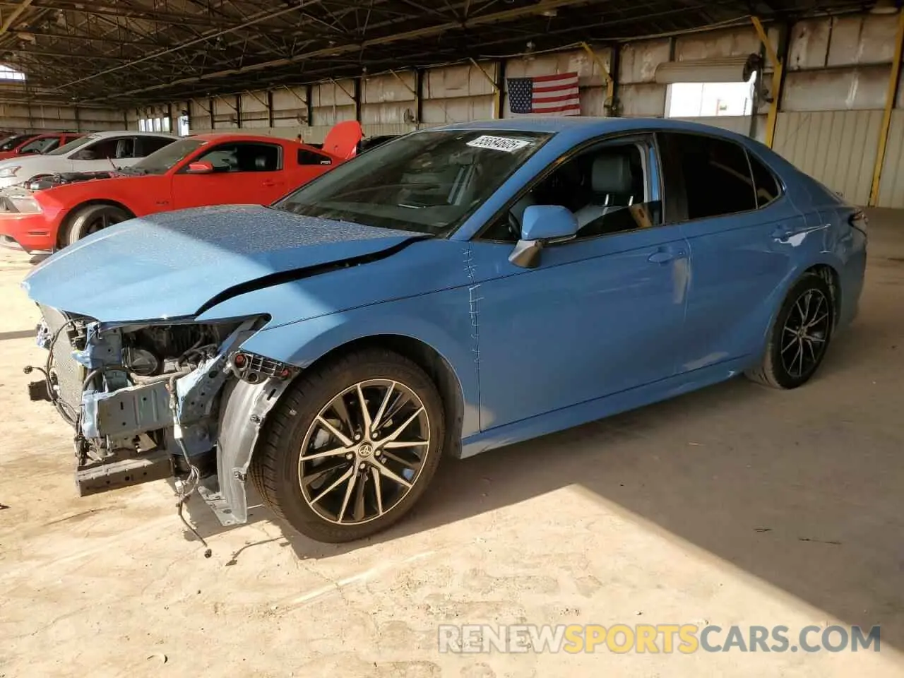 1 Photograph of a damaged car 4T1G11AK2PU102237 TOYOTA CAMRY 2023