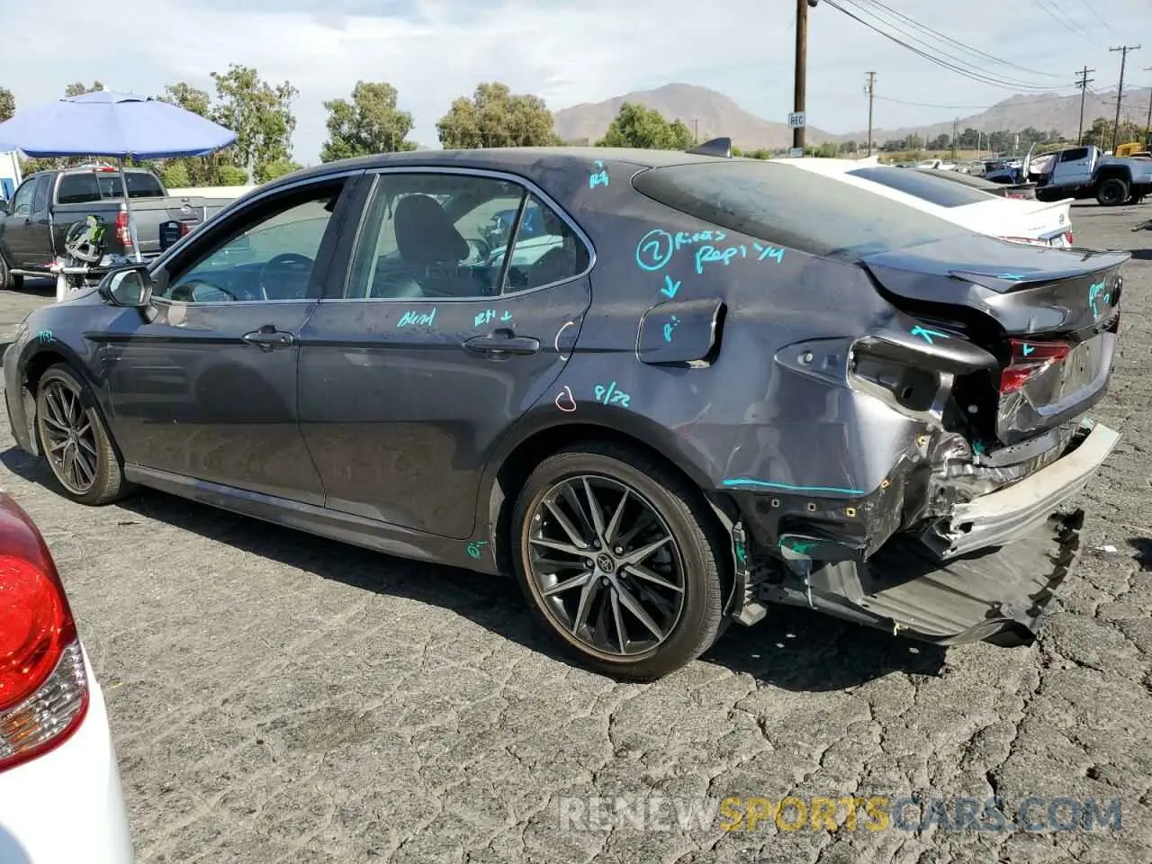 2 Photograph of a damaged car 4T1G11AK2PU103405 TOYOTA CAMRY 2023